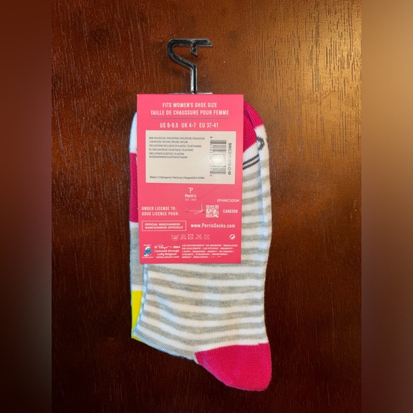 THE SMURFS NOVELTY CREW SOCKS NWT WOMEN’S SHOE SIZE 6-9.5 - Picture 2 of 2